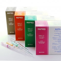 Cateter Nipro 50mm caja de...